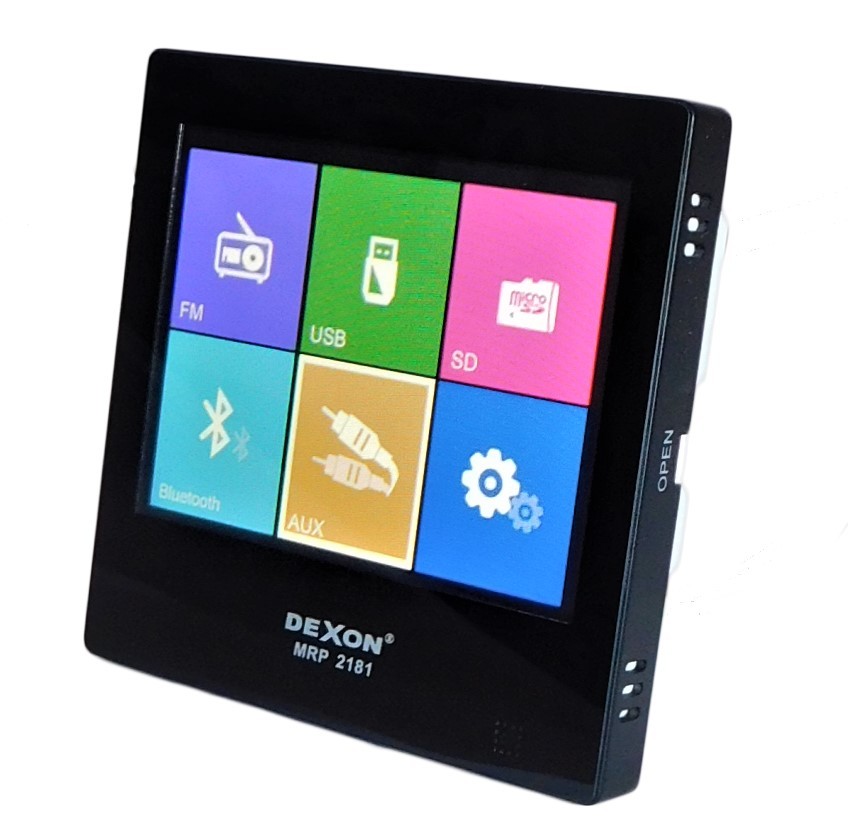 Dexon Odtwarzacz Ścienny  Bluetooth / Radio FM ze Wzmacniaczem (MRP 2181)